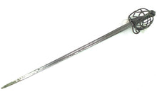 Load image into Gallery viewer, English Basket Hilted Dragoon Back Sword. SN R023
