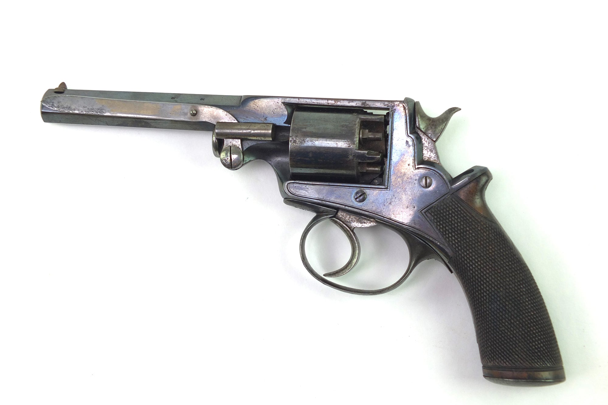 Beaumont Adams Revolver in 120 Bore. SN 8802 West Street Antiques