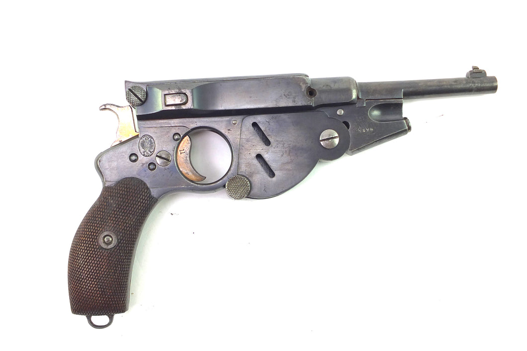 Bergmann No. 3/1896 Self-loading Pistol, rare. SN X1984