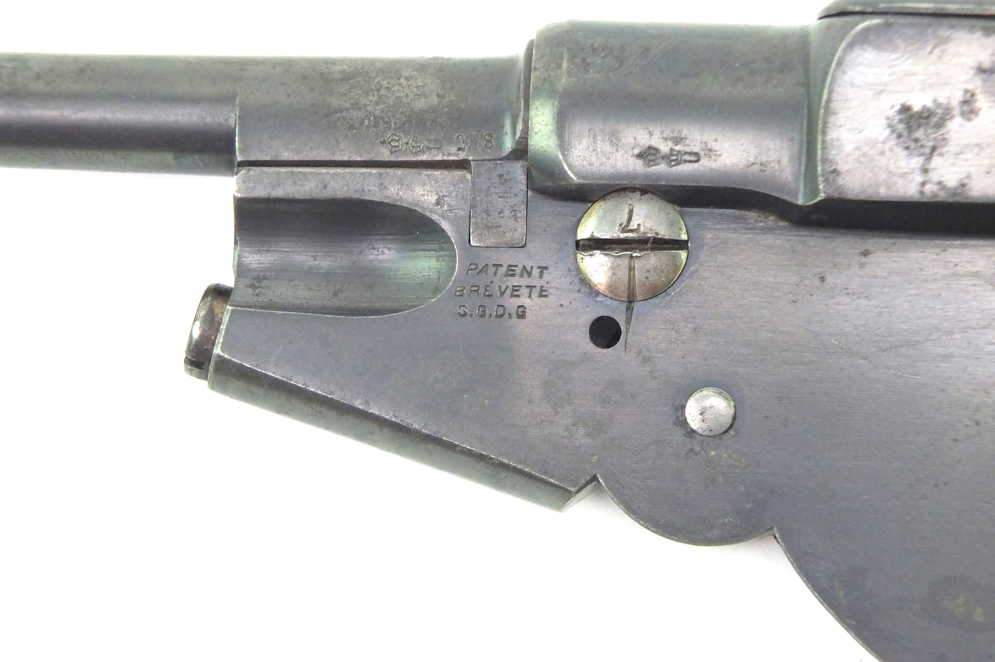 Bergmann No 3 1896 Self loading Pistol Rare SN X1984 West Street bergmann-no-3-1896-self-loading-pistol-rare-sn-x1984-west-street
