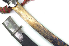 Load image into Gallery viewer, Blue and Gilt Rifle Officers Sword. SN 8807
