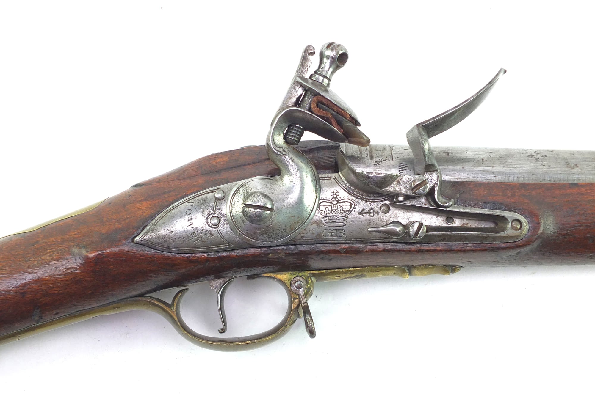 Short Land Pattern 1777 Brown Bess Musket. SN 8912 – West Street
