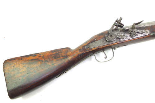 Civil War Period 10 Bore English Lock Flintlock Musket, extremely rare. SN X1987