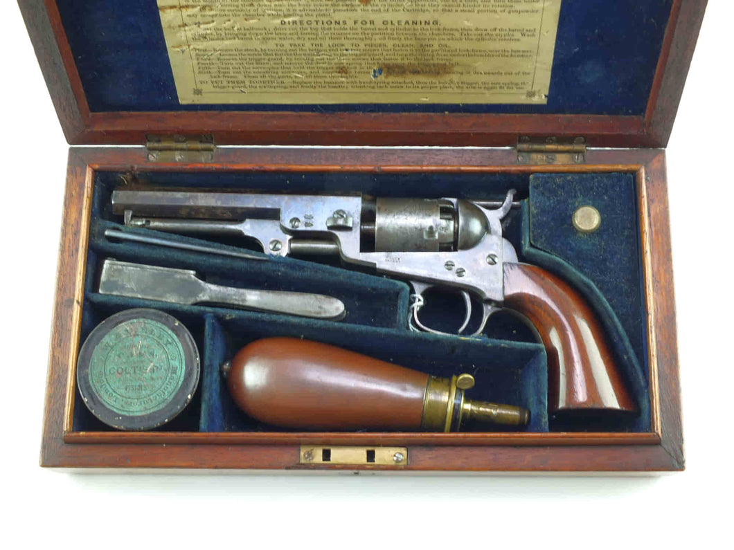 London Colt 1849 Pocket Revolver. SN 8691