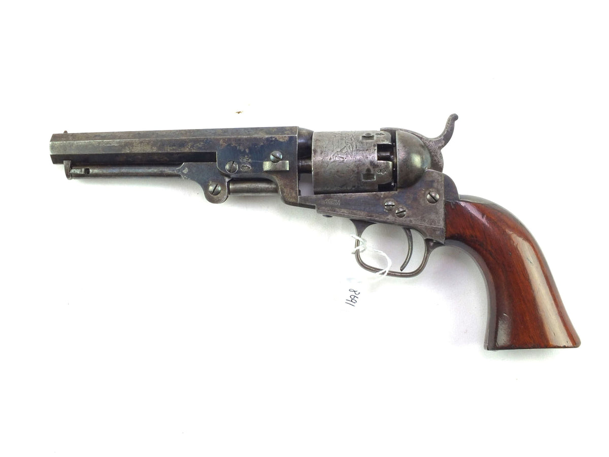 A Fine Mahogany Cased London Colt 1849 Pocket Revolver. SN 8691 – West ...
