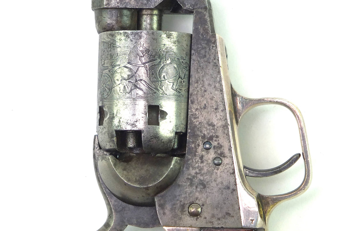 Colt 1849 Pocket Revolver. SN 8799 – West Street Antiques