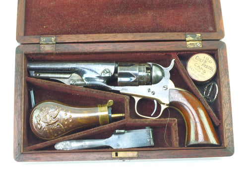 Colt Model 1862 Police Percussion Revolver. SN 8736