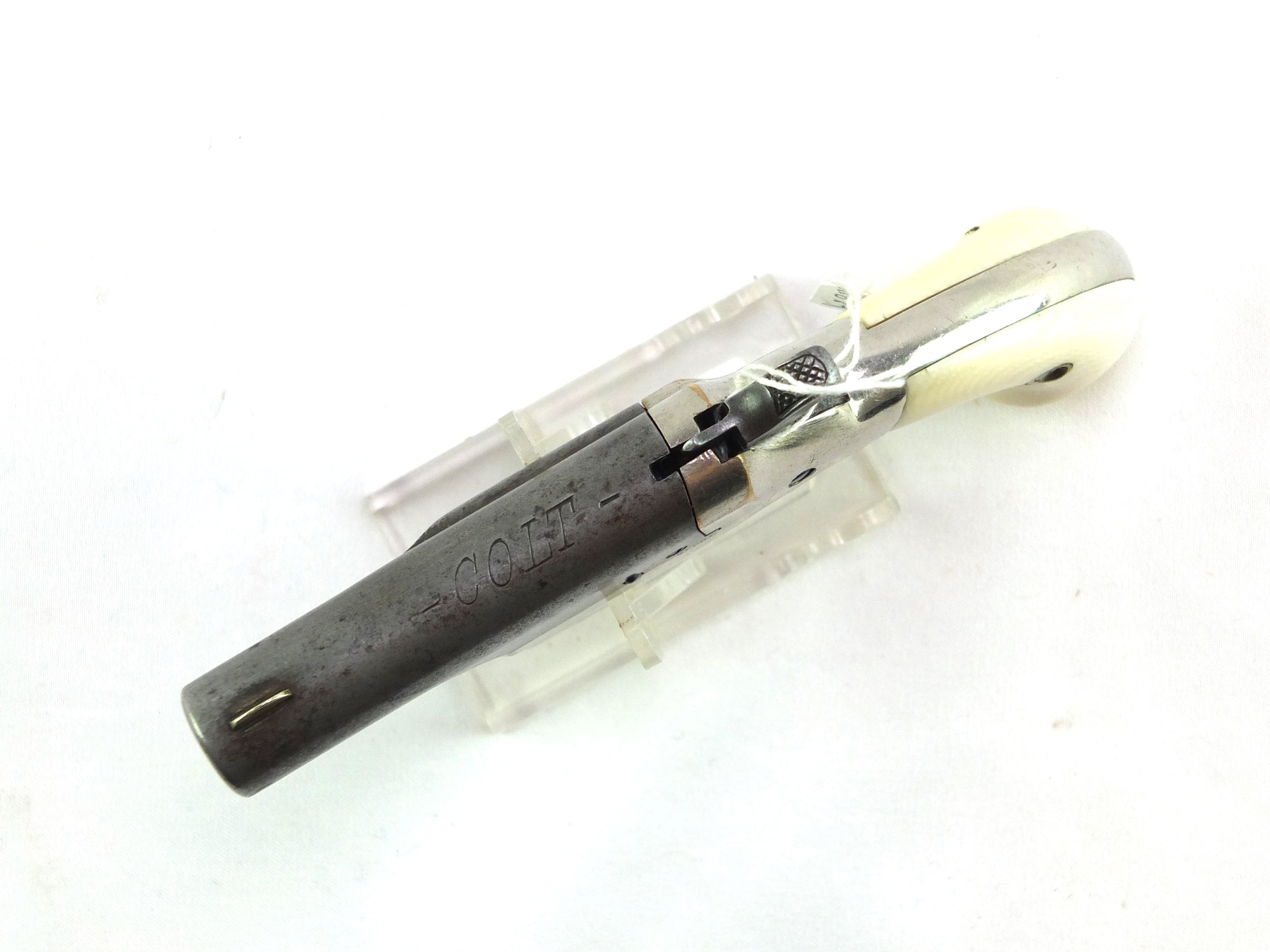 vintage an・an no.38 z Sold ~ .38 RF Hood Firearms spur trigger revolver.