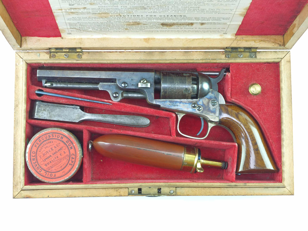 London Colt 1849 Pocket Revolver.  SN 8706
