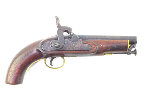 Customs Percussion Pistol of Coastguard Type. SN 8796