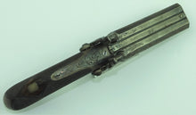 Load image into Gallery viewer, Cased Double Barrel Pistol by Barratt. SN 8655
