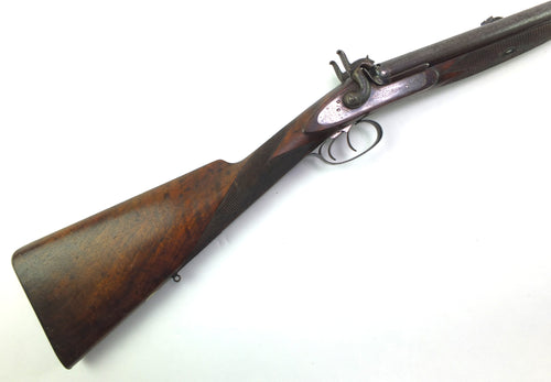 Double Percussion Rifle by Samuel & C Smith,exceptionally fine. SN 8674