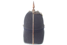 Load image into Gallery viewer, Officers Blue Cloth Helmet, The East Kent Regiment (The Buffs). SN 8849

