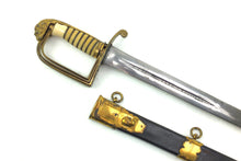 Load image into Gallery viewer, Georgian Naval Officers Attack Hilted Fighting Sword. SN 8942
