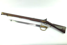 Load image into Gallery viewer, Officers Private Purchase Flintlock 1805 Baker Rifle by Broomhead, very good. SN 8875

