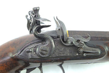 Load image into Gallery viewer, Flintlock Carriage Pistols by Wogdon, very fine pair. SN 8863
