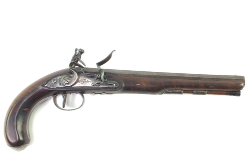 Flintlock Duelling Pistol by Robert Wogdon. SN 8772