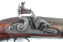 Load image into Gallery viewer, Flintlock Duelling Pistol by Sykes of Oxford, rare. SN 8916
