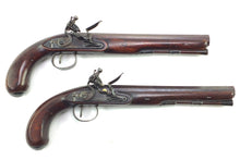 Load image into Gallery viewer, Flintlock Duelling Pistols by Wogdon &amp; Barton, a fine cased pair. SN 8920
