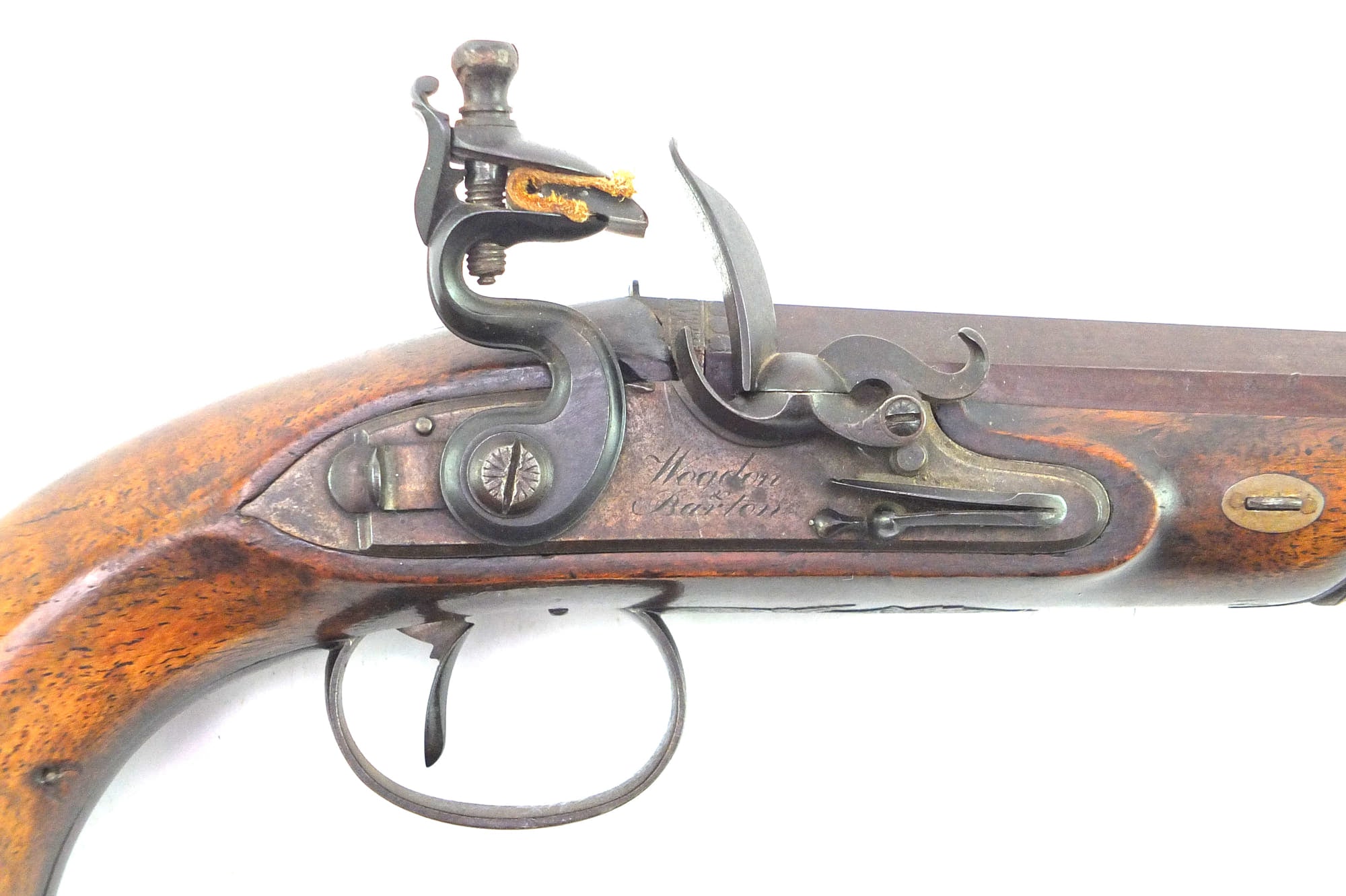 Flintlock Duelling Pistols by Wogdon & Barton, good pair. SN