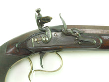 Load image into Gallery viewer, Flintlock German Silver Mounted Officers Pistol by Wheeler. SN 8678
