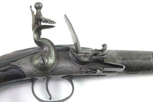 Load image into Gallery viewer, Queen Anne Cannon Barrel Flintlock Holster Pistol by David Wynn, fine. SN 8992
