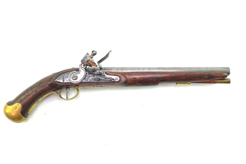 Flintlock Long Sea Service Pistol 1801 Pattern. SN 8971
