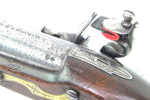 Load image into Gallery viewer, Flintlock Pistol by Harding &amp; Son Post Boys. rare. SN 8991
