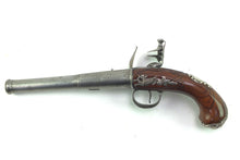 Load image into Gallery viewer, Flintlock Queen Anne Cannon Barrel Holster Pistols, fine pair. SN 8915
