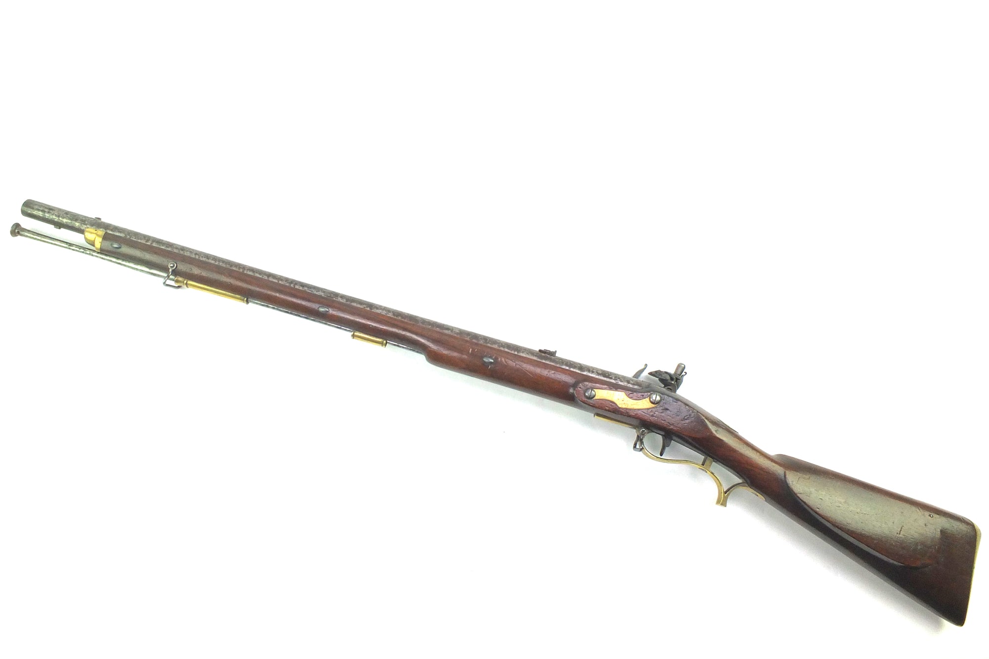 Vakar Rifle Volunteer Baker Flintlock Rifle by I. Gill, fine. SN X2047 – West ...
