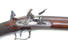 Load image into Gallery viewer, Flintlock Target Rifle by Fenton of London, Mint, Fine &amp; Rare. SN 8818
