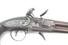 Load image into Gallery viewer, English Flintlock Wender Holster Pistol by P. Bond, rare. SN 9011
