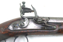 Load image into Gallery viewer, Flintlock Officers Duelling Pistols by John Bass, good pair. SN X2074
