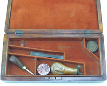 Load image into Gallery viewer, Mahogany Case for a Colt Pocket Revolver. SN X1900

