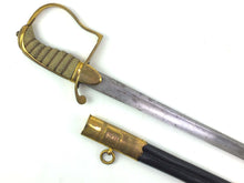 Load image into Gallery viewer, Midshipmans Sword 1805 Pattern, HMS Unite. SN 8748
