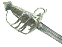 Load image into Gallery viewer, English Mortuary Hilted Backsword marked Andrea Ferara. SN 8743
