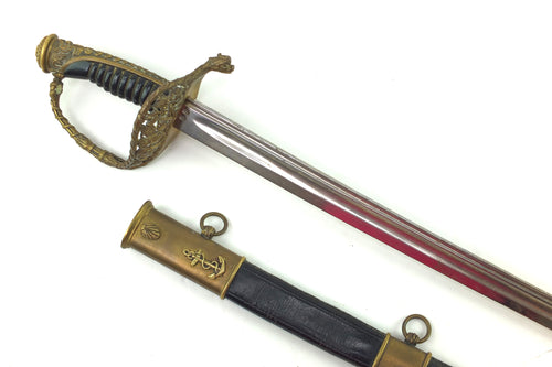 French 1837 Naval Officers Sword. SN 8804