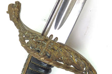 Load image into Gallery viewer, French 1837 Naval Officers Sword. SN 8804
