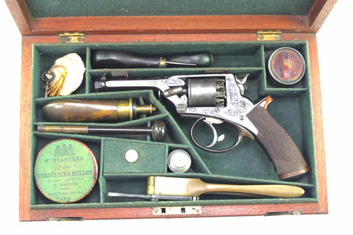 Percussion Tranter Revolver 120 Bore 5 Shot 4th Model, rare. SN 8970
