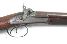 Load image into Gallery viewer, Percussion Sporting Gun, Double Barrelled 14 Bore by Joseph Egg, very fine, cased. SN X2059
