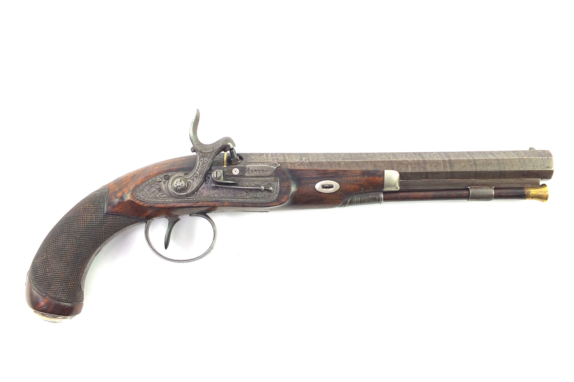 Percussion Duelling Pistol by Baker & Son, fine early example. SN