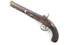 Load image into Gallery viewer, Percussion Duelling Pistol by Baker &amp; Son, fine early example. SN 8878
