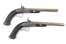 Load image into Gallery viewer, Percussion Duelling or Target Pistols by Purdey, Fine Pair. SN 8996
