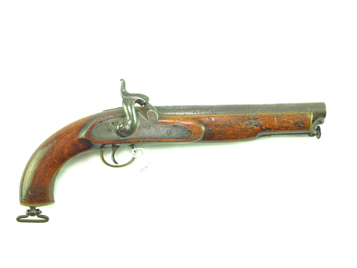 Customs Rifled Percussion Pistol. SN R034