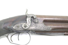 Load image into Gallery viewer, Over &amp; Under Percussion Pistol by Staudenmayer, London, fine. SN 8995
