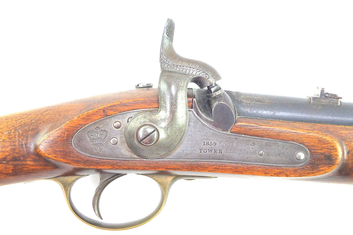1856 Pattern Percussion Rifled Cavalry Carbine, fine & rare. SN 8910 ...