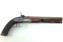 Load image into Gallery viewer, Percussion Rifled Target Pistols by Alex Henry, Purdy Style, Fine Cased Pair. SN 8928
