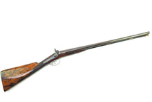 Load image into Gallery viewer, Double Barrel Percussion Sporting Gun by John Probin, fine, cased. SN 8930
