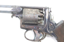 Load image into Gallery viewer, Tranter Patent First Model Self-Cocking Percussion Revolver 50 Bore, fine, rare, cased. SN X2032.
