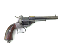 Load image into Gallery viewer, Pinfire Revolver 1854 Model Lefaucheux by Orbea Hermanos En Eibar. SN 8725
